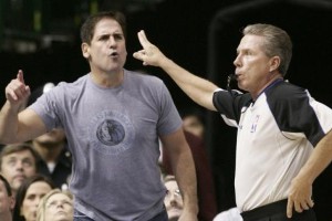 NBA小牛老板库班与裁判冲突内幕